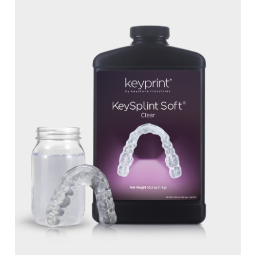 KeyPrint KeySplint Soft Clear 1kg