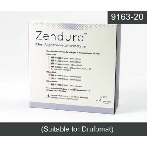 Zendura A 0.76 mm x 120 mm (Box of 20 individually sealed sheets)